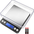 Fuzion Digital Gram Scale .01 Gram Accuracy, 500g Digital Jewelry Scale | Small Kitchen Food Scale with 2 Trays for Powder, Coffee, Gold, Coin, Small Reptile - Weight Gram and Oz by Fuzion%C2%AE
