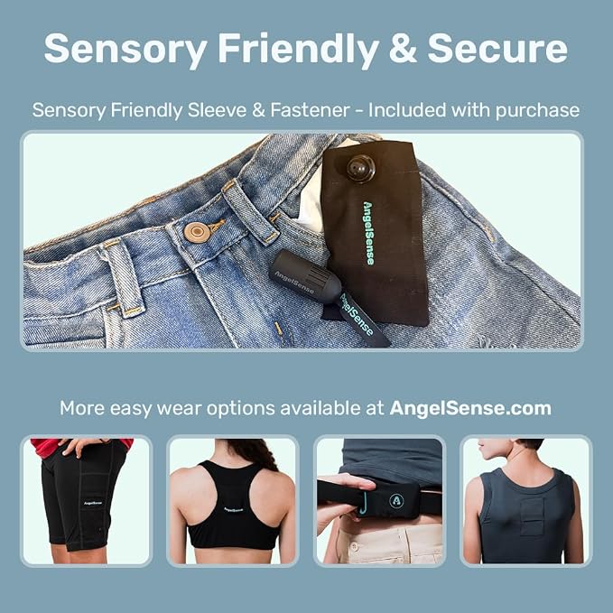 AngelSense GPS Tracker for Kids - Autism, Elderly, 1 Year Service Included | App with Real-Time GPS, 2-Way Voice, SOS Button, First Responder Alerts, AI Risk Alerts, Safe Ride Monitoring, Fall Detection - Image 5