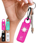Original Defense® Siren Self-Defense Alarm - 130 dB Keychain Alarm with LED Strobe Light for Women, Children, and Elderly - Police Recommended - (Magenta, 1 Count) by OriginalDefense