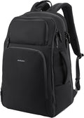 Oumurs Motorcycle Helmet Backpack for Long Travel with 30-40L Expandable Large Capacity Laptop Backpack Water-resistant Black 600D Polyester by OUMURS