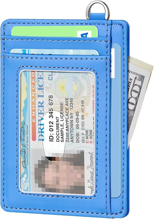 FurArt Slim Minimalist Wallet RFID Credit Card Holder for Men | slim minimalist compact rfid id window thin - Image 2
