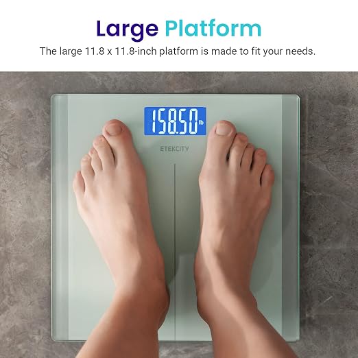 Etekcity Digital Body Weight Bathroom Scale with Step-On Technology, 400 Lb, White (Pack of 2) - Image 7