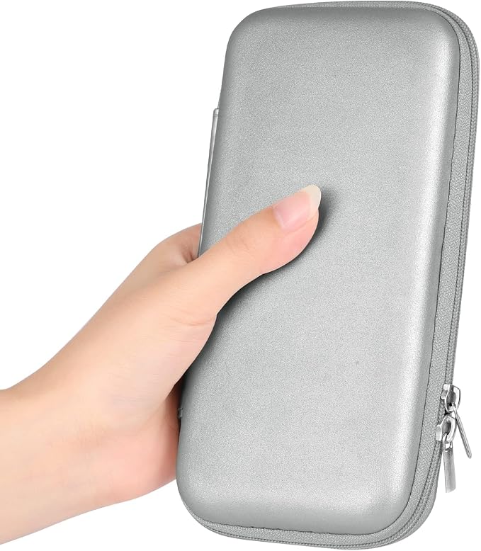 iMangoo Travel Essential Electronics Organizer Charger Case Carrying Pouch | 6.5x3.2x1" Power Bank Tech Accessories Protective Storage Shockproof Portable Purse Men Women School Office Trips Must Have - Image 7