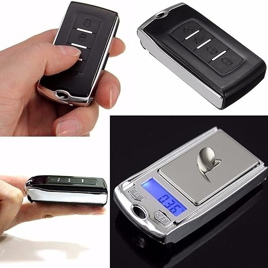 2 Pcs Set 0.01g-200g Mini Car Key LCD Digital Balance Weight Pocket Jewelry Diamond Food Scale for Precise Weighing - Image 4