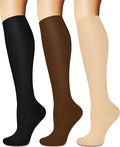 Sooverki Compression Socks for Women and Men Circulation (3/4 Pairs) is Best Support for Running Athletic Cycling Hiking by Sooverki