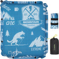 ATEPA Inflatable Seat Cushion | 2" & 2.5" Foam Core Seat Pad, Self Inflating, Compact, Stadium, Airplane, Travel, Camping, Hiking, Sports events by ATEPA
