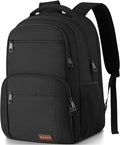 BIKROD Backpack for Men, TSA Travel Backpack, College Backpacks Water Resistant Back Pack, Business Anti Theft Durable Computer Bag Gifts Fits 17.3 Inch Laptop, Grey by PRISTINEBAGUS