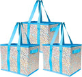 DURASACK Grocery Tote 3-Pack All-Purpose Collapsible Totes with Handles Kitchen Reusable Grocery Bags by DURASACK