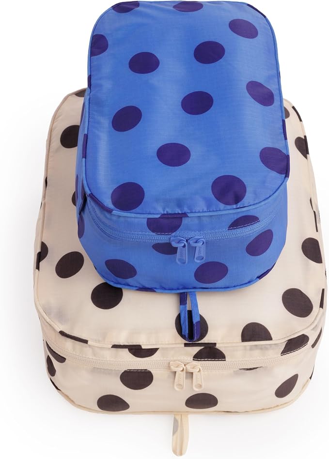 BAGGU Packing Cube Set - Polka Dot Mix by Baggu