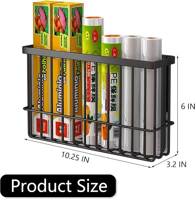 Magnetic Shelf Fridge Basket Bin for Washer Dryer Locker Whiteboard Cabinet | No Drilling No Assembly, Reusable Magnet Organizer Kitchen Laundry Storage Rack Container Holder Home Office Classroom - Image 6