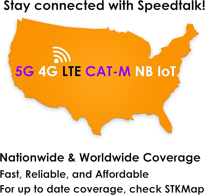 $5Prepaid SIM Card for 5G 4G LTE GPS Trackers for Pet s, Kids, Senior, Vehicle OBD, IoT, Car Tracker Devices | 30 Days Wireless Service in The USA - Image 2