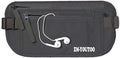 ZM-YOUTOO Money Belt for Travel - Hidden Travel Pouch Protect Your Credit and Money With RFID Blocking Passport Holder Waist Wallet (gray) by ZM-YOUTOO