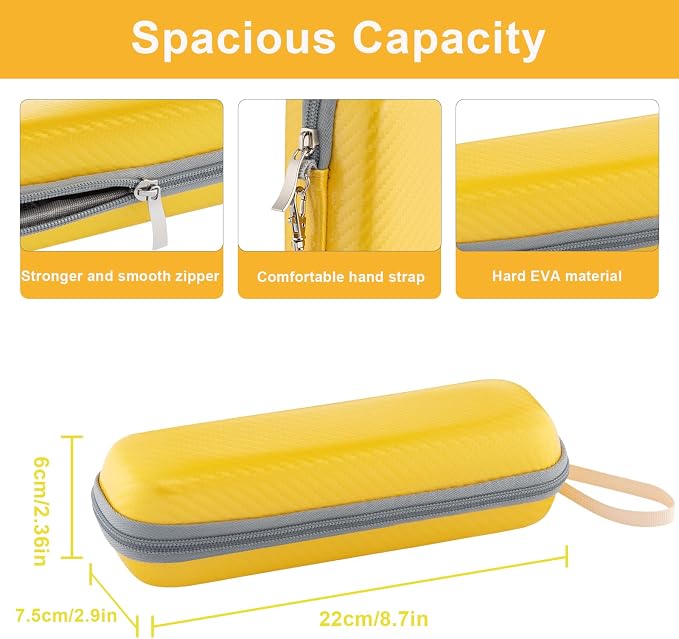 Toothbrush Travel Case for Oral B/Oral-B Pro 1000 1500 5000 7000 7500 9600 Electric Toothbrush, Portable Hard Protective Storage Bag - Image 2