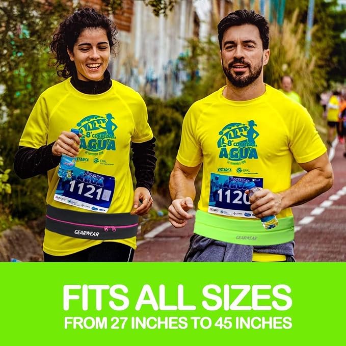 Running Belt | Runner Fanny Pack for Women and Men | Adjustble Waist Band Pack for Storage Phone - Image 7