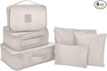 G-FORCE 6-Piece Packing Cube Set | Travel Organizers for Luggage | Suitcase Packing Organizers | Travel Accessories for Carry-On | 100% Polyester by GFORCE
