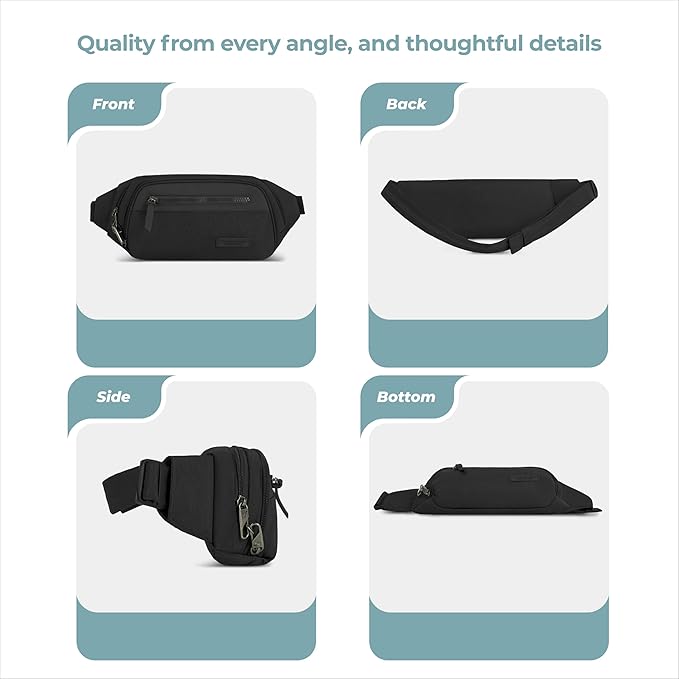 Travelon Anti-Theft Metro Waist Pack - Image 5