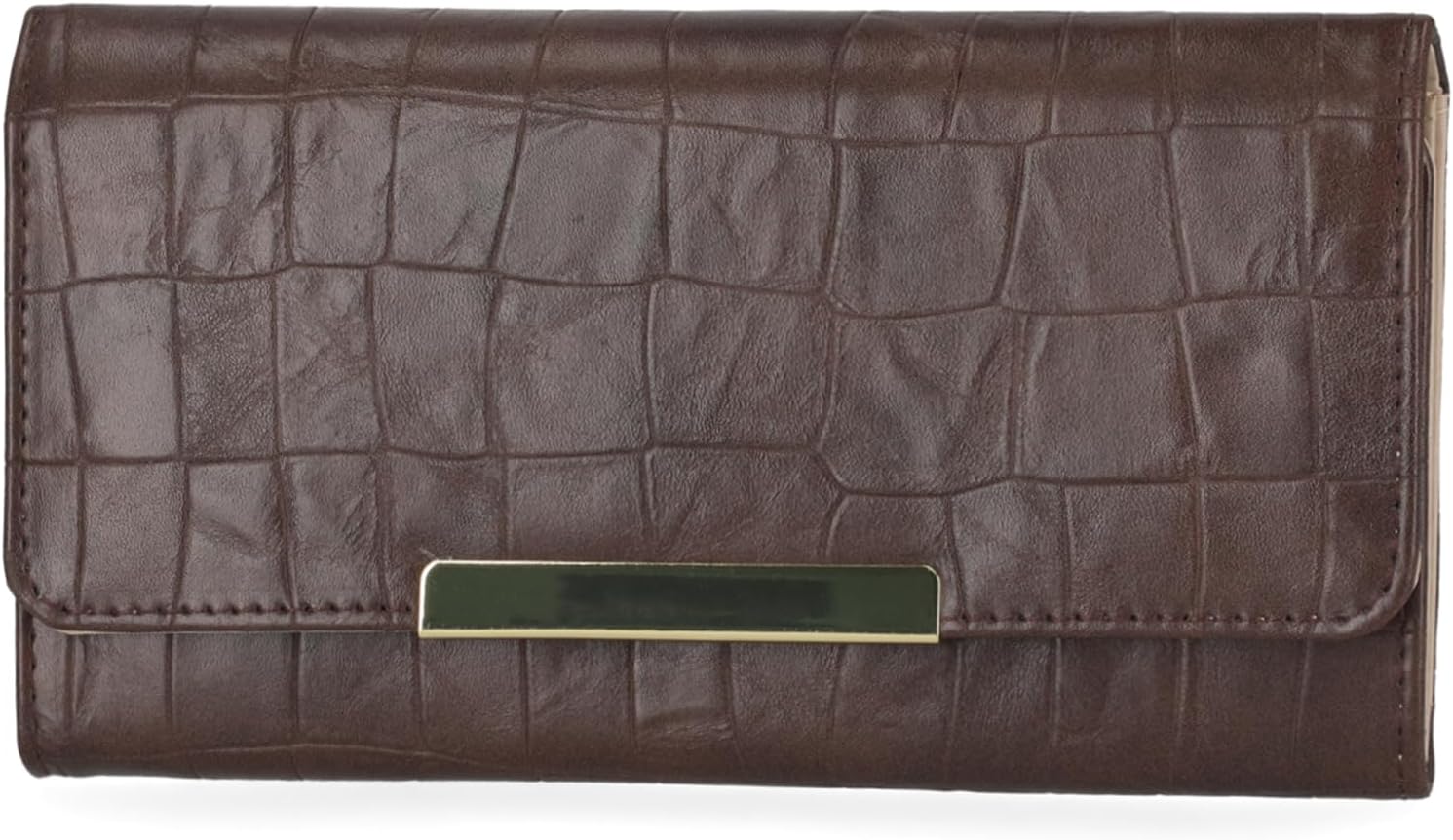 Mundi File Master Womens RFID Blocking Wallet Clutch Organizer With Change Pocket by MUNDI
