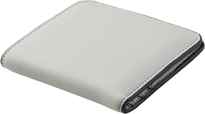 Toughergun Women’s Small Slim Leather Wallet with RFID Protection, Compact Bifold Mini Purse with Clear ID Window - Image 3
