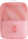 Shoe Bag for Travel, Travel Shoe Bag for Packing, Hold 3 Pairs of Shoes, Travel Essentials for Flying Shoe Organizer Shoe Storage Bag for Travel Pink by ENETECk