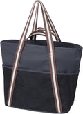 F-color Waterproof Beach Bags for Women - Machine Washable Travel Tote Bag with Zipper Cruise Swim Vacation Essentials by F-color