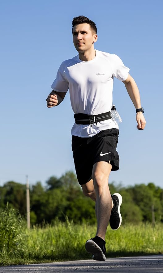 Fitgriff® Running Belt for Men & Women - Secure Jogging Pouch for Phone, Keys & Essentials - For All Cell Phones - Image 3