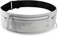Running Belt Fanny Pack Men Women, Slim No-Bounce Waterproof Phone Holder | Adjustable Elastic Strap Fits 27-43" Hips, Detachable Race Bib Clips, Energy Gel & Sunglasses Loops, 3 IPX4 Pockets by MORKSUKYSAFETY