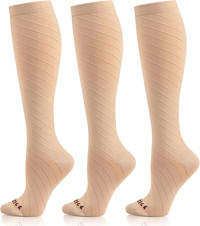 NEWZILL Medical Compression Socks for Women & Men Circulation 20-30 mmHg, Best Support for Running Athletic Cycling Nursing Travel Work and Fitness by NEWZILL