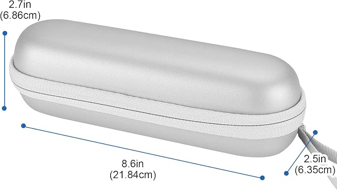 ProCase Toothbrush Travel Case for Oral-B & Sonicare -Silver | Fits Oral-B Pro/IO Series & Sonicare, Hard EVA Cover, Storage Bag Holder with Mesh Pocket - Image 7