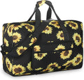 F.FETIVIN Weekender Bag Carry On Travel Duffle Medium Overnight Bag for Women(Sunflower) by FFETIVIN