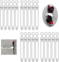 [20Park]UMUST Silicone Cable Ties, Reusable Cable Management Organizer,Cable Straps,Cord Ties,Multipurpose Elastic Cord Organizer for Bundling and Fastening Cable Cords Wires(white) | Reusable Cord Ties, Cable Strap Tie for Bundling Electronics Wire,Ho... by ELECTRONICACCESSORIES