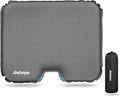 Inflatable Stadium Seat Cushion for Airplane, 2.5" Thicker Foam | Ergonomic Pressure Relief Bleacher Cushion, High-Density Foam, Portable Travel Seat Cushion for Flights Camping Stadium Use by Relispo