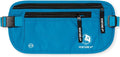VENTURE 4TH Travel Money Belt, RFID Blocking Passport Holder - Blue by VENTURE4TH