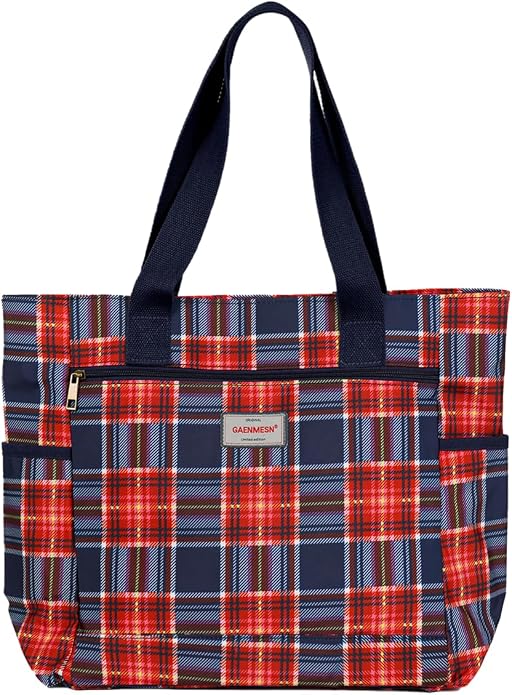 GAENMESN Women's Lightweight Waterproof Tote Bag Durable Designer Handbag with Zipper Travel Commute Everyday Use by GAENMESN