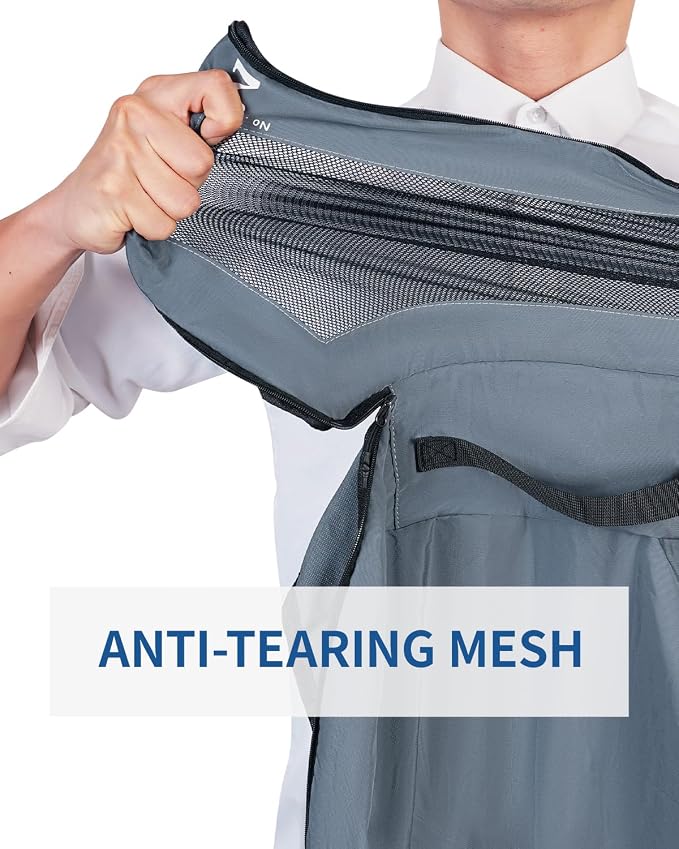 ECOHUB 7 Set Packing Cubes Tear-Resistant Luggage Packing Organizers with Number Icon for Travel Accessories Luggage Suitcase Machine Washable Packing Cubes (Grey) - Image 4