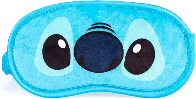 Jay Franco Disney Lilo & Stitch Kids Travel Set - 3 Piece Set Includes 40 x 50 Throw Blanket, Eye Mask, and Neck Pillow - Super Soft & Cozy Travel Accessories - Image 5