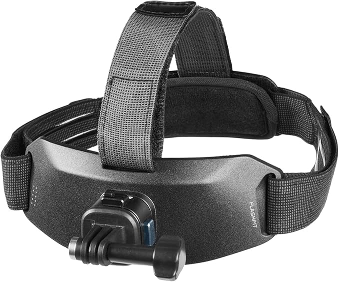 SMALLRIG Head Strap Mount for Action Cameras, Magnetic Quick Release | Adjustable Fit, Adapter Base for DJI Osmo Action 6/5 Pro/4, for Insta360 Ace Pro 2, for Hero 13/12/11/10/9 Black - 5724 by SmallRig