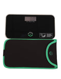 NewlineNY Black Mini Bathroom Scale + Travel Slip Case SBB-0718MBK+101BG by NewlineNY