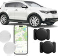 GPS Car Tracking Devices, 2PCS Tracker Device for Vehicles Work with Find My (iOS Only), Car Tracker Device Hidden with Magnetic Case, No Monthly Fee (Black) by HONGTOPH