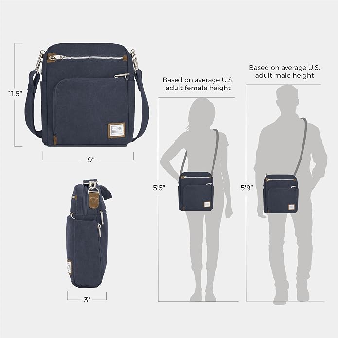 Travelon Anti-Theft Heritage Tour Bag - Image 5