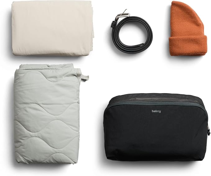 Bellroy Packing Cube 6L, Travel Organizer Pouch - Black | 6L organizer packing cube with an internal zip pocket and a durable, lightweight design - Image 7