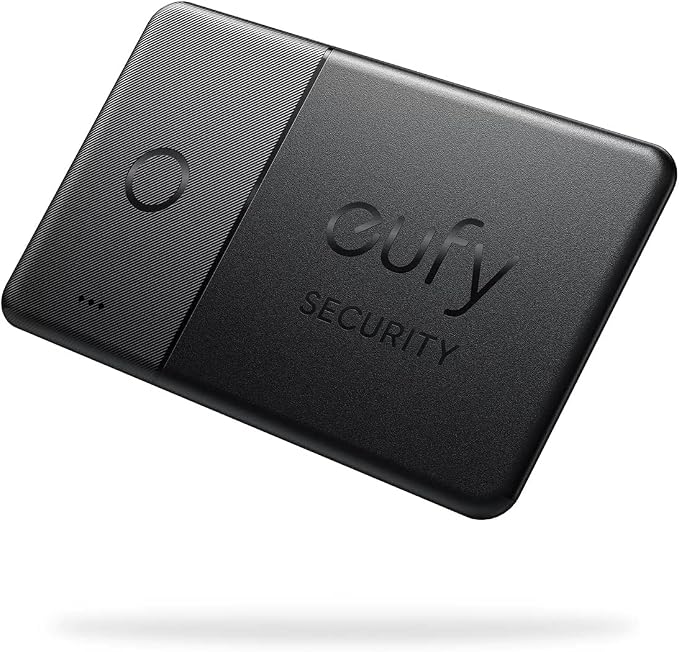 eufy Security SmartTrack Card E30 (Black, 1-Pack), Works with Apple Find My (iOS Only), Wallet Tracker, Phone Finder, Up to 3-Year Battery Life(Android Not Supported), Water Resistant by Unknown