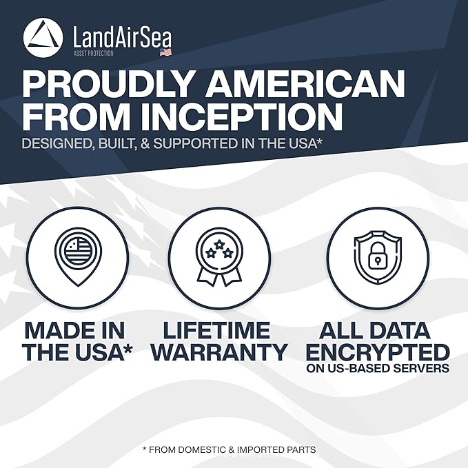 LandAirSea 54 GPS Tracker (Premium Edition) - Long Battery, Magnetic, & Waterproof. Global GPS Tracker for Vehicles. Made in the USA from Domestic & Imported Parts. Subscription is Required. - Image 6