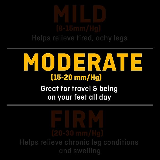 Futuro Trouser Socks for Women, Moderate Compression Helps Improve Circulation to Help Minmize Swelling - Image 4