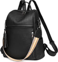 GAEKEAO Backpack Purse for Women PU Leather Anti-theft Backpack Ladies Convertible Large Travel Designer Fashion Shoulder Bag by GAEKEAO