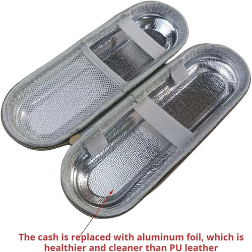 Aluminum Foil Lined Toothbrush Travel Case for Oral B/Oral-B Pro 1000 1500 5000 7000 & Philips Sonicare 4100 1100 5300 5100 6100/iO Electric Toothbrush, Hard Protective Storage Bag, Only Case - Image 2