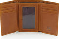 Stealth Mode Trifold RFID Blocking Leather Wallet for Men (Beige) | Top Grain Napa Leather, 9 Card Slots, ID Window, Gift Box – Gift for Dad, Husband, or Son by StealthModeWallets