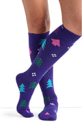 Cherokee Legwear Compression Socks for Women 10-15 mmHg (1-Pair Pack) | Comfort Support Knee Highs, Soft Fit, Regular & Wide Calf, Soft Knit Feel, Lightweight, Easy Care for Work and Everyday Wear by Cherokee