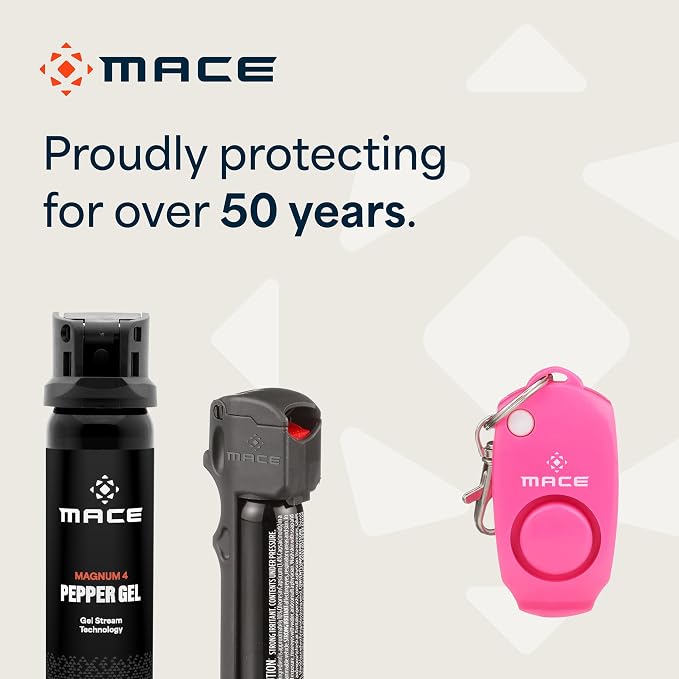 Mace Personal Safety Alarm - Loud 130db Siren, Built in Emergency Whistle, Easy On/Off Push Button Activation, Batteries Included, Personal Alarm for Women & Men - Neon Pink - Image 10