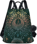 ALAZA Moon & Star Alchemy Magical Backpack Purse for Women Anti Theft Fashion Back Pack Shoulder Bag by ALAZA