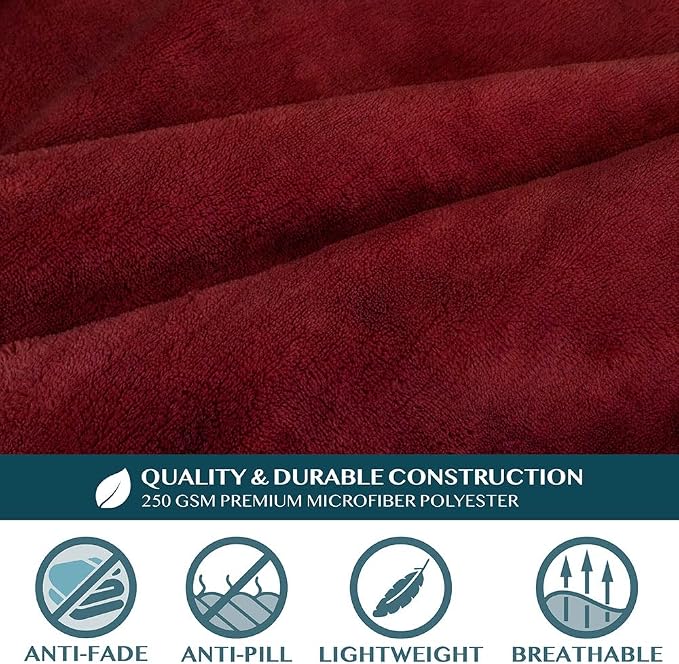 PAVILIA Wearable Blanket with Sleeves for Adult Women Men, Cozy Fleece Warm Wrap Throw with Arms, Gifts for Christmas, Wife - Image 8